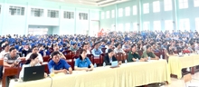 Sôi nổi Ngày hội tư vấn hướng nghiệp học nghề - việc làm tại huyện Chợ Mới