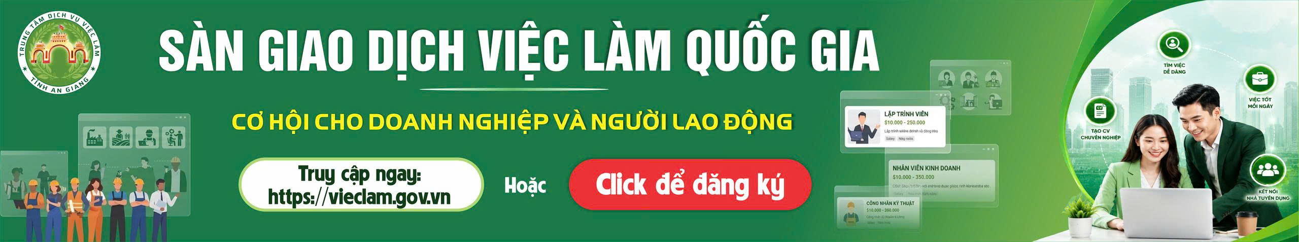 Sàn việc làm trực tuyến quốc gia