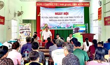 Ngày hội tư vấn, giới thiệu việc làm trên địa bàn xã Hòa Thuận Kết nối cơ hội cho người lao động địa phương