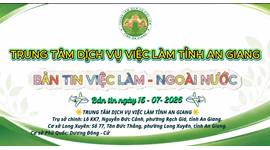 Bản tin việc làm - ngoài nước 15 07 2026