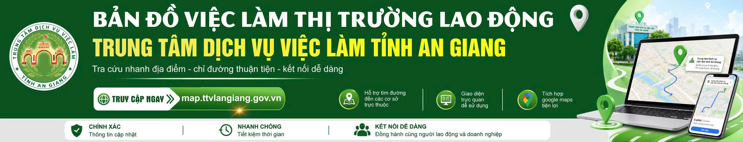 bản đồ thị trường lao động tỉnh An Giang